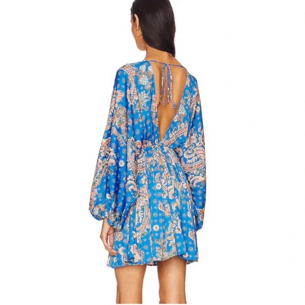 Free People Floral Boho Mini Dress